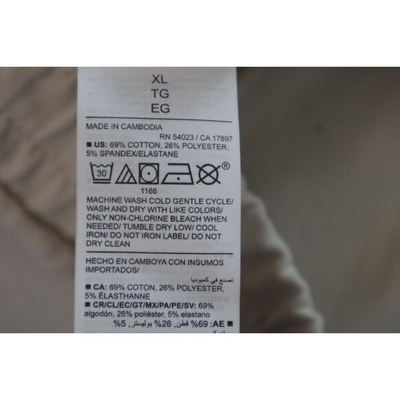 Old Navy Active Women's Sz XL Beige Dynamic Fleece High-Rise Wide Leg Pants - Picture 9 of 13